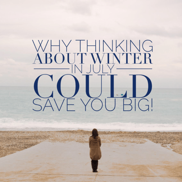 image of girl the beach in winter coat