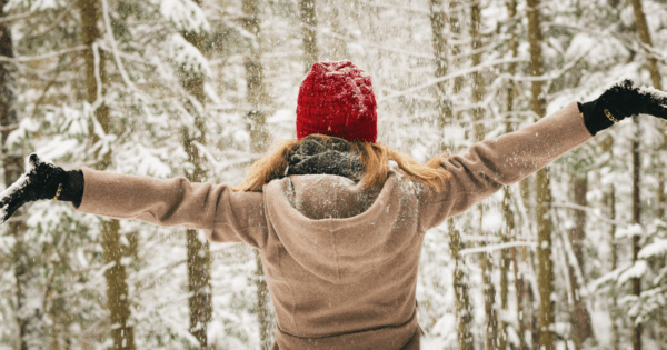 Girl in Winter Image