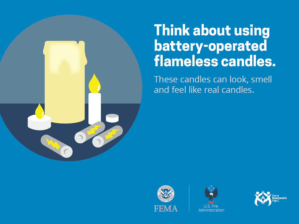 Candle Safety Image