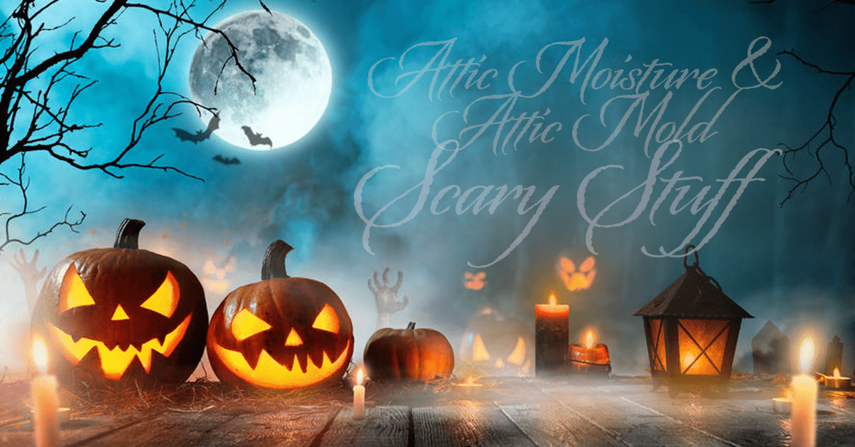 attic moisture and mold halloween image
