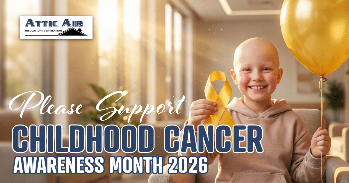 childhood cancer awareness month promotional